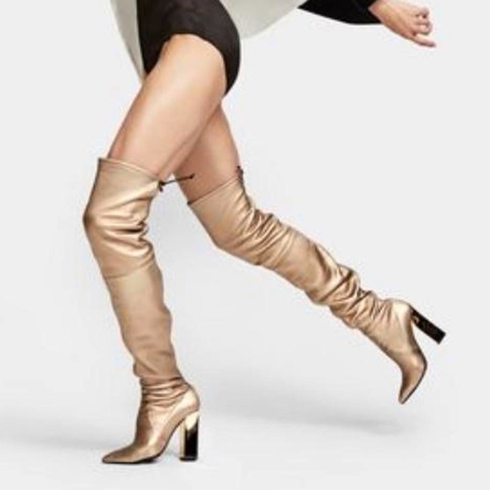 Pollice Lee Designer above the knee boot size 9